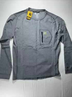 Carhartt 061492035178 Mens Force Heavyweight Thermal Base Layer Crewneck Shirt Large