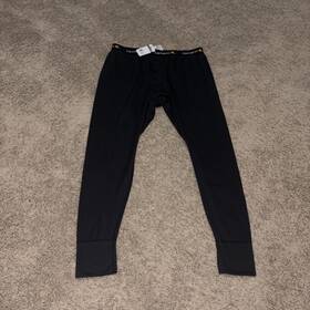Carhartt 886859276557 Mens Base Force Cold Weather Midweight Bottoms In Black Size 2xl Nwt