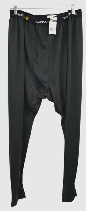 Carhartt 886859276595 Base Force Bottom Thermal Pant Nwt Black Size 4xl 100642 Plus Polyester