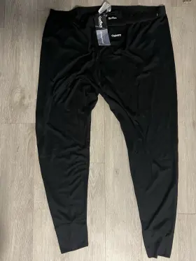 K208 Carhartt Midweight Thermal Legging Pants Size 3xl Black