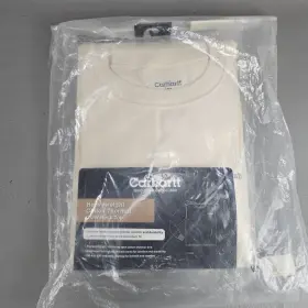 K228 Carhartt Mens Heavyweight Cotton Thermal Crew Neck Top Shirt Size 2xl - New