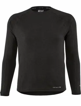 3xl-tall Carhartt Uh0175-m Force Heavyweight Synth Merino Wool Base Layer Crew Top Men