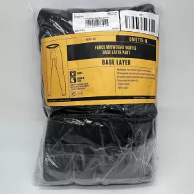 Um0115-m Carhartt Mens Base Layer Pant Force Midweight Waffle Bottom Black New Um0115 Lg