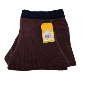 Umo198-w Carhartt Women Wine Force Midweight Waffle Base Layer Pant Sz M