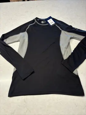 Chamonix 715834712615 Nanterre Lightweight Women S Baselayer Shirt Black Gray Medium