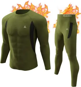 Xs-4xl Cl Convallaria 445010546569 Mens Thermal Long Johns Set For Winter Hunting And Sports -
