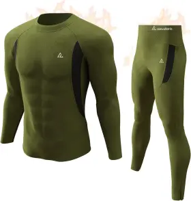 Cl Convallaria 445031435422 Thermal Underwear Long Johns Set Mens Winter Gift Hunting Gear Sp