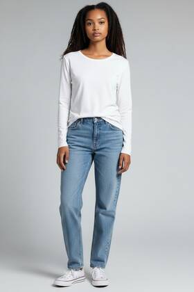 Climateright By Cuddl Duds 086201145672 Womens Top Size L White Pure Warmth Raglan Sleeve