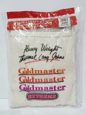 822dr Coldmaster Extreme 2x-large Ivory Thermal Long Johns Bottom Mens Weight New