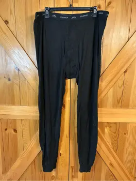 0791 Coldpruf Cold-very Cold Weather Mens Black Baselayer Pants Sz 2xl Nwot