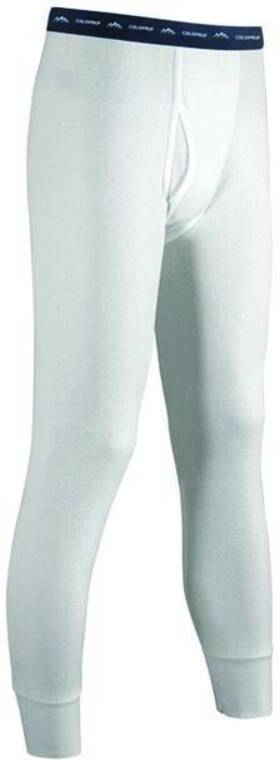Coldpruf 091641146059 Basic Mens White Small Base Layer Pants