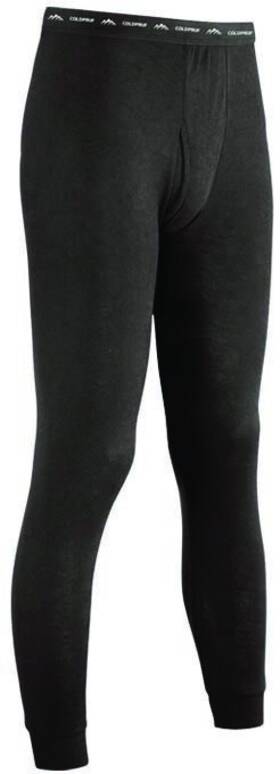 Coldpruf 091641150643 Enthusiast Polypro Base Layer Mens Pant In Black - Size Small