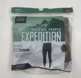 Coldpruf 091641168143 Military Fleece Expedition Base Layer Pant - Men S Small