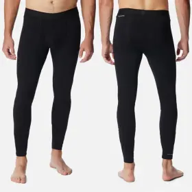 1638603 Columbia Baselayer Pants Big Mens Size 2x Black Omni-heat Midweight Nwt