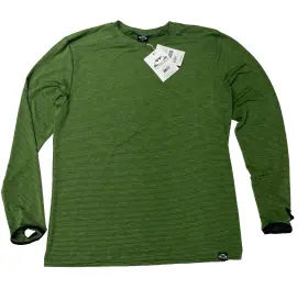 Corbeaux 736373623569 79 Sopris Base Layer Top Nwt Size Large Green Mens 4-way Stretch