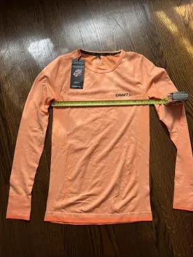 1903714-2563 Craft New Nwt Active Comfort Womens Long Sleeve Base Layer-orange-xs