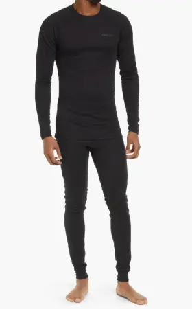 L106807 Craft 318573430098 Sportswear Mens Black Core Warm Baselayer Set Size Xl