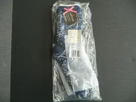 06lxr21861 Cuddl Duds Womens Blue Warm Double Layer Lounge Socks Large Nwt