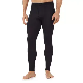 Cuddl Duds 086201782662 Mens Black Heavyweight Arcticore Performance Base Layer Pants - Sz L