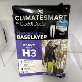 Cuddl Duds 086201952614 Climatesmart Heavy Weight H3 Arcticore Base Layer Bottoms Mens Xl 40-42