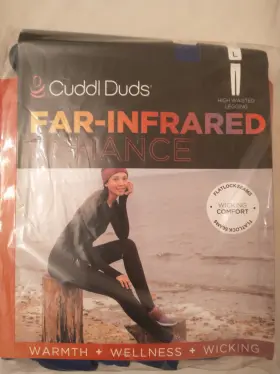Cuddl Duds 196194497891 Far-infrared Royal Blue Lg 14-16 Leggings Enhance New In Package