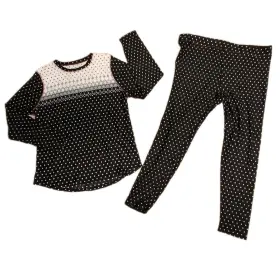 Cuddl Duds 196194823966 Climateright By Women S 2-piece Set Top And Legging Base Layer Size Xxl