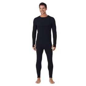 Cuddl Duds 196194953571 Mens Thermal Underwear - Heavyweight Base Layer 2-piece Set Cozy Moisture-w