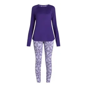 Cuddl Duds 198110458009 Climateright By Womens Jersey Thermal Top And Leggings 2-piece Set