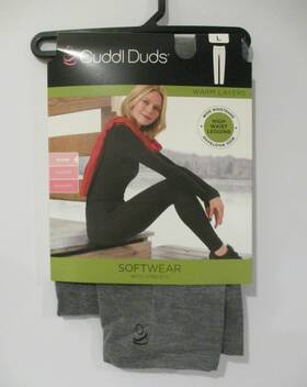 Cuddl Duds 199024107335 Womens Softwear With Stretch High Waist Leggings Size L 14/16