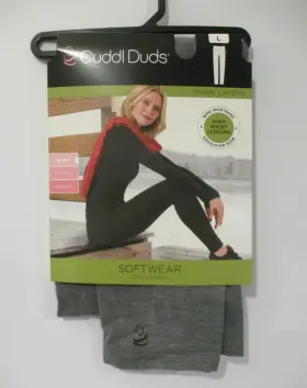 Cuddl Duds 199024107335 Womens Softwear With Stretch High Waist Leggings Size L 14/16