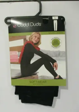 Cuddl Duds 199024107632 Womens Softwear With Stretch High Waist Leggings Size L 14/16