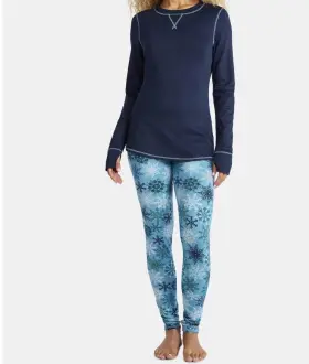 Cuddl Duds 199024236332 Climateright By Womens 2 Piece Base Layer Set Size-xl