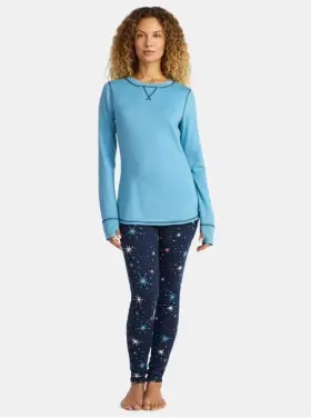 Cuddl Duds 199024236400 Climateright Womens 2xl Xxl - 2 Piece Top And Leggings Base Layer Set