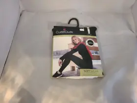 Cuddl Duds 809709696596 Softwear Leggings Ivory Color Size Ps