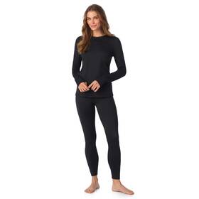 Cuddl Duds Cd8526104a Womens Thermal Underwear - Cold Weather Heavyweight Base Layer 2-p