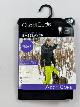 Cd8626183 Cuddl Duds Mens Performance Baselayer Pants Heavyweight Stretch Articcore Xxl