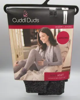 Cd8627017 Cuddl Duds S 6 8 Heather Coal Softknit Leggings