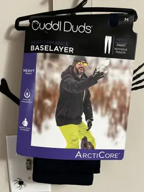 Cd8627883 Cuddl Duds Arcticore Heavyweight Thermal Base Layer Indigo Men M Long Johns