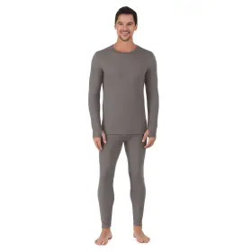 Cd8826104 Cuddl Duds Thermal Underwear For Men - Mens Cold Weather Clothes Fleece Lined L
