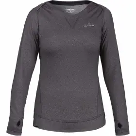 Dakine 610934076080 Womens Scarlet Crew Shirt Mid Weight Base Layer Top Medium Black New