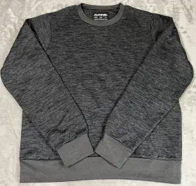 W331dak0008 Dakine Liberator Lw Snow Fleece Crew Sweatshirt Womens Size L Black Heather New