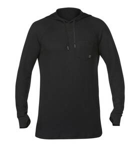 Dc 887767637010 Shoes Performance Layer Thermal Hoodie Mens Size Large Caviar Black New