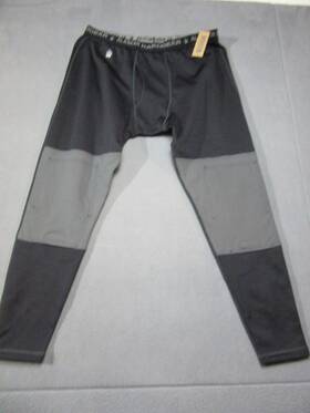 Duluth 72272 Akhg Pants Mens Xlx32 Black Stretch Boundary Range Base Layer Alaska Hard