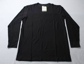 Duluth Trading 94274 Mens Buck Naked Comfort Base Layer Crew Cn6 Black Large Nwt