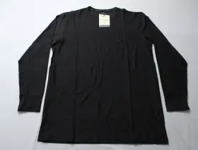 94274 Duluth Trading Mens Buck Naked Comfort Base Layer Crew Cn6 Black Large Nwt