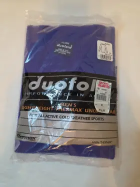 Duofold 043935047474 Vintage Lightweight Thermax Underwear Men S X-large Made In Usa Nos