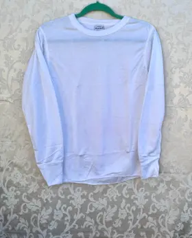 Duofold 043935096434 Advanced Microclimate Womens White Size M Long Sleeve Top
