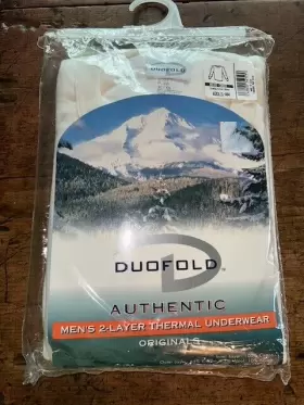 Duofold 043935141738 Authentic 2-layer Thermal Size Xl Long Sleeve Top Crew Neck Brand New