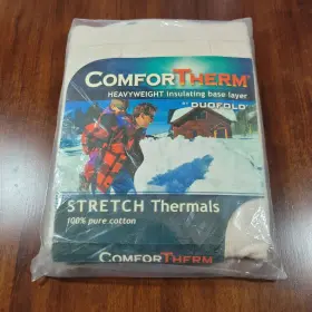 Duofold 043935347765 Comfor Therm Heavyweight Insulated Base Layer By 100% Cotton Sz Xl