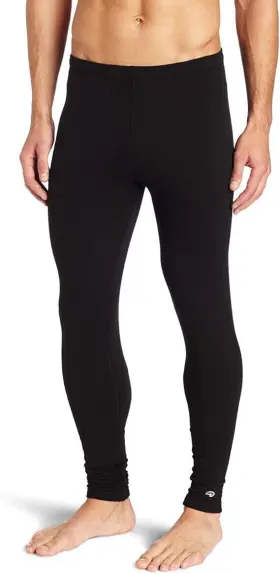Duofold 043935435516 Mens Heavy Weight Double-layer Thermal Pant Black M